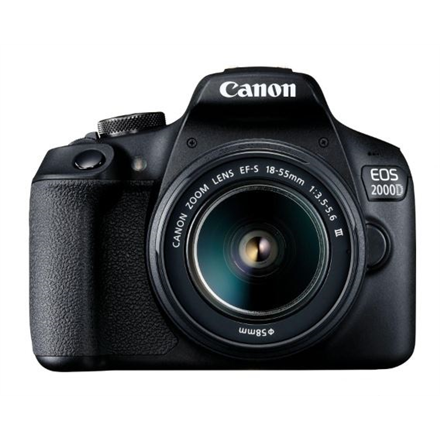 Canon EOS | 2000D | Obiektyw EF-S 18-55mm III | чорний - 4