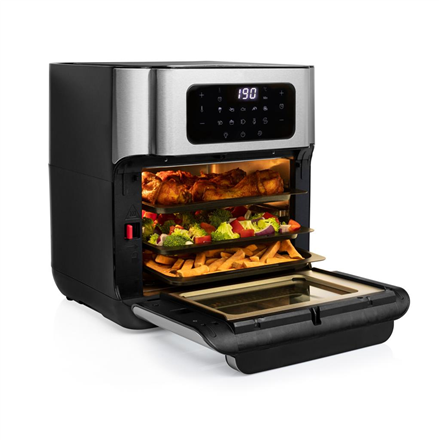 Princess | 182065 | Aerofryer Oven | Moc 1500 W | Pojemność 10 L | Czarny/Stal nierdzewna - 3