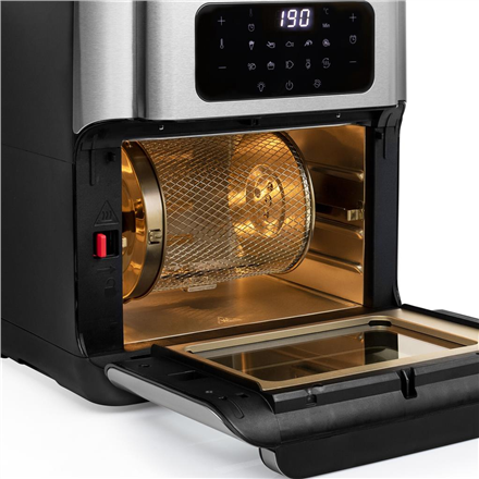 Princess | 182065 | Aerofryer Oven | Moc 1500 W | Pojemność 10 L | Czarny/Stal nierdzewna - 4