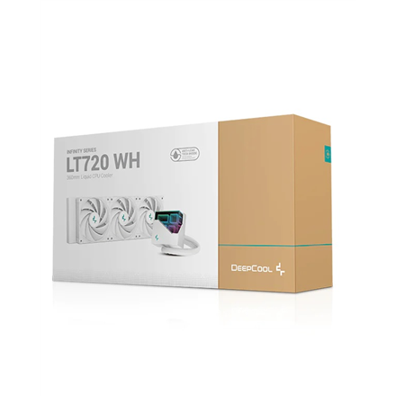 Deepcool | LT720 | білий | Intel, AMD | W | CPU Liquid Cooler - 6