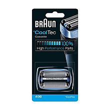 Braun 40B Головка комплексу CoolTec Cassette Синя