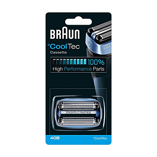 Braun 40B Головка комплексу CoolTec Cassette Синя