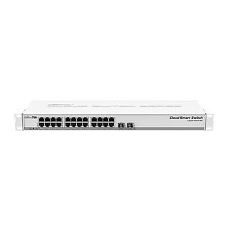 MikroTik Cloud Smart Комутатор CSS326-24G-2S+RM Managed L2