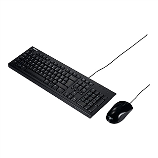 Asus чорний U2000 Zestaw Клавіатура та Мишаka