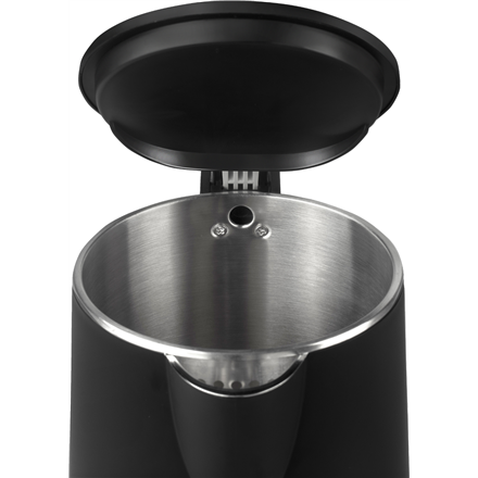 Gorenje | Czajnik | K15DWBK | Elektryczny | 2200 W | 1,5 l | Stal nierdzewna | Podstawa obrotowa 360° | Czarny - 2