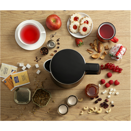 Gorenje | Czajnik | K15DWBK | Elektryczny | 2200 W | 1,5 l | Stal nierdzewna | Podstawa obrotowa 360° | Czarny - 6