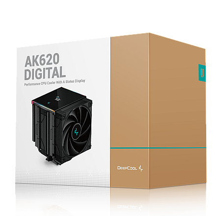 Deepcool | AK620 | Zero Dark | Охолодження CPU Powietrzem | Intel, AMD - 4