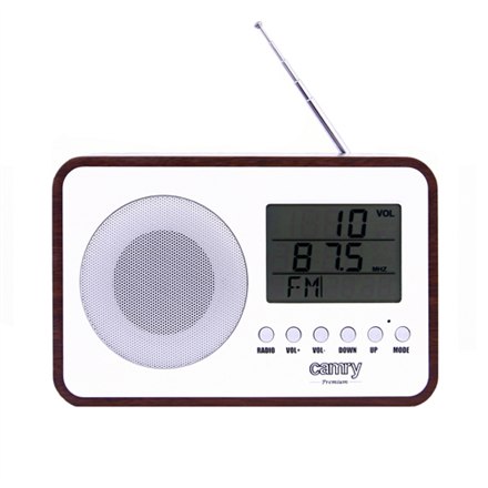 Camry | CR 1153 | 5 W | білий/білий | Radio cyfrowe - 8