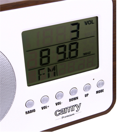 Camry | CR 1153 | 5 W | білий/білий | Radio cyfrowe - 3