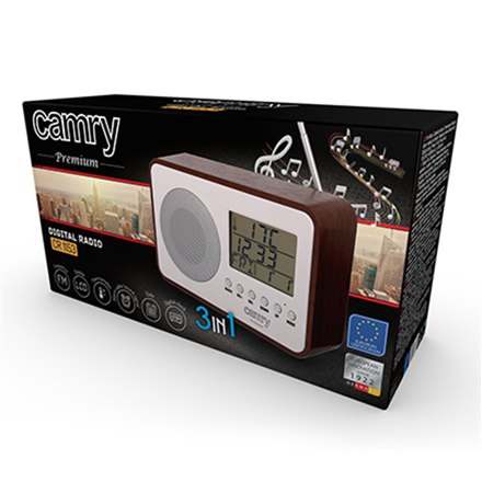 Camry | CR 1153 | 5 W | білий/білий | Radio cyfrowe - 12