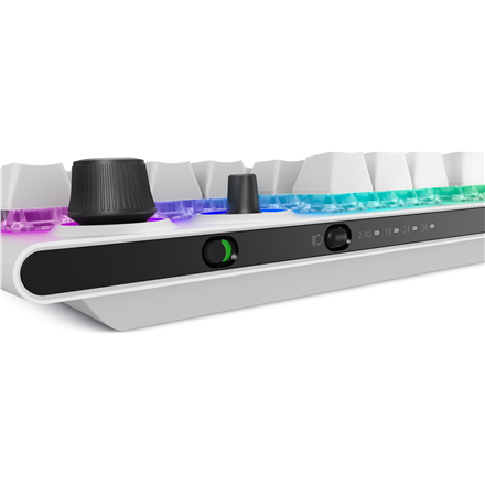 Klawiatura do gier Dell Alienware Tri-Mode AW920K bezprzewodowa z podświetleniem RGB LED, US, Lunar Light, Bluetooth, klawiatura numeryczna, CHERRY MX Red. Dzięki bezprzewodowemu połączeniu zapewnia s - 8
