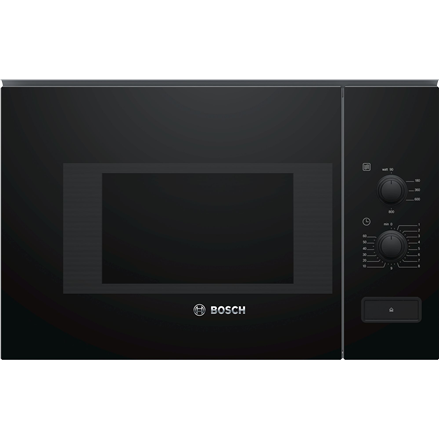 Bosch | BFL520MB0 | Kuchenka mikrofalowa | Do zabudowy | 20 L | 800 W | чорний - 1
