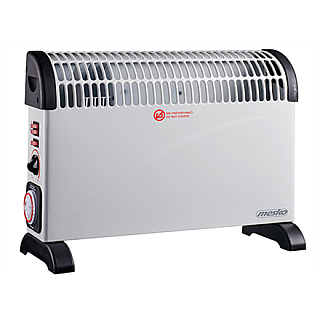 Mesko | Grzejnik konwektorowy z wyłącznikiem czasowym i turbowentylatorem | MS 7741w | Grzejnik konwektorowy | 2000 W | Liczba poziomów mocy 3 | Odpowiedni do pomieszczeń do m² | Biały