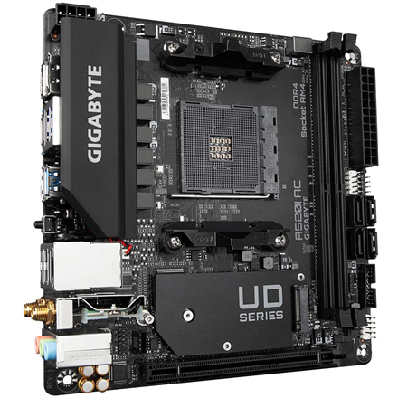Gigabyte A520I AC Сімейство процесорів AMD Гніздо процесора AM4 - 2