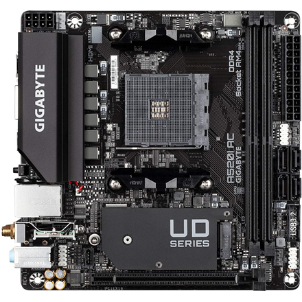 Gigabyte A520I AC Сімейство процесорів AMD Гніздо процесора AM4 - 4