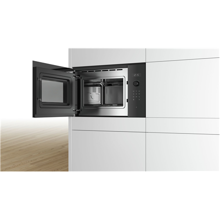 Bosch | BFL554MB0 | Kuchenka mikrofalowa | Do zabudowy | 31,5 L | 900 W | Czarny - 2