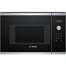Bosch | BFL524MS0 | Kuchenka mikrofalowa | Do zabudowy | 20 L | 800 W | чорний