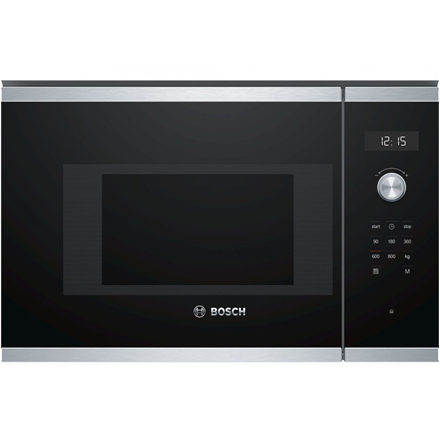 Bosch | BFL524MS0 | Kuchenka mikrofalowa | Do zabudowy | 20 L | 800 W | чорний - 1