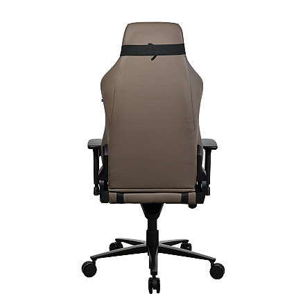Arozzi | Materiał ramy: Metal; Baza kół: Aluminium; Tapicerka: Miękki PU | Arozzi | Fotel gamingowy | Vernazza SoftPU | Brązowy - 5