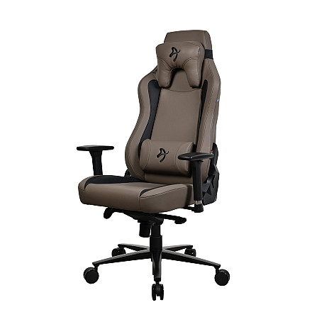 Arozzi | Materiał ramy: Metal; Baza kół: Aluminium; Tapicerka: Miękki PU | Arozzi | Fotel gamingowy | Vernazza SoftPU | Brązowy - 2