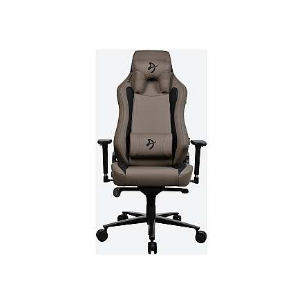 Arozzi | Materiał ramy: Metal; Baza kół: Aluminium; Tapicerka: Miękki PU | Arozzi | Fotel gamingowy | Vernazza SoftPU | Brązowy - 9