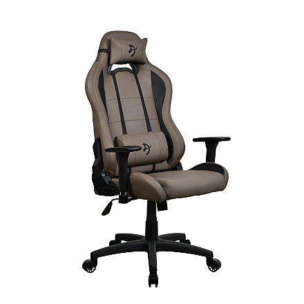 Arozzi | Materiał ramy: Metal; Podstawa kół: Nylon; Tapicerka: Miękki PU | Arozzi | Fotel Gamingowy | Torretta SoftPU | Brązowy - 8