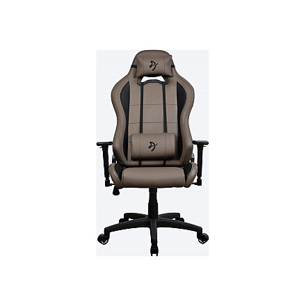 Arozzi | Materiał ramy: Metal; Podstawa kół: Nylon; Tapicerka: Miękki PU | Arozzi | Fotel Gamingowy | Torretta SoftPU | Brązowy - 9