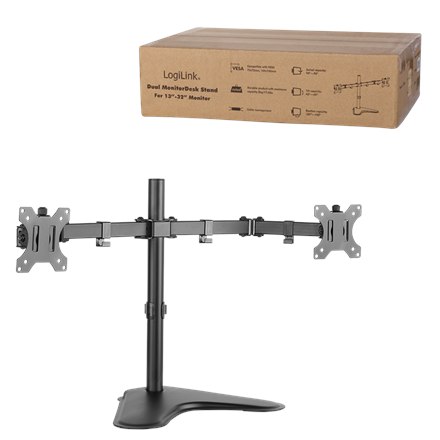 Logilink | Uchwyt biurkowy | BP0045 | 13-32 " | Maksymalna waga (udźwig) 8 kg | Czarny - 6