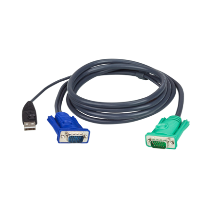 Aten | 5M Кабель KVM USB з 3 w 1 SPHD | 2L-5205U - 1