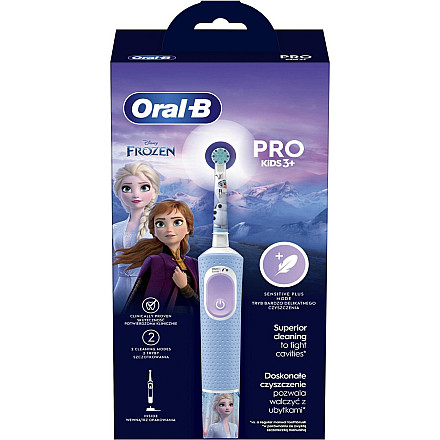 Oral-B Vitality PRO Kids Frozen Електрична зубна щітка Акумуляторна - 3