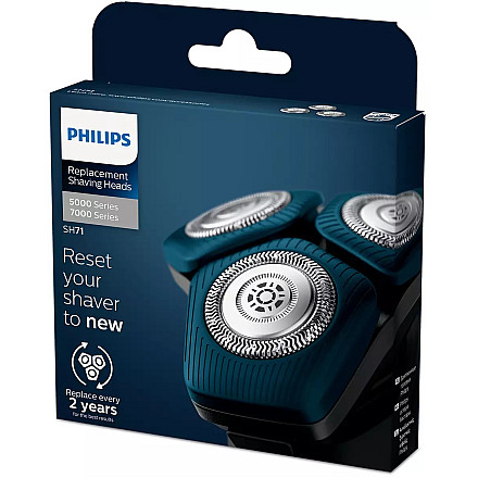 Philips | Набір головок для гоління (3 шт.) | SH71/50 - 2