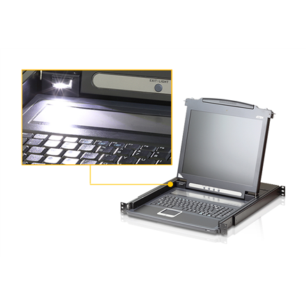 Aten PS/2 VGA 17" Konsola LCD - Aten | Konsola LCD PS/2 VGA - 4