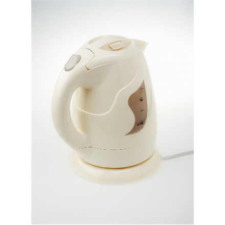 Електричний чайник Adler AD 08 b Standard 850 W 1 L Пластик Обертова основа 360° Бежевий Гарантія 24 місяці - 2
