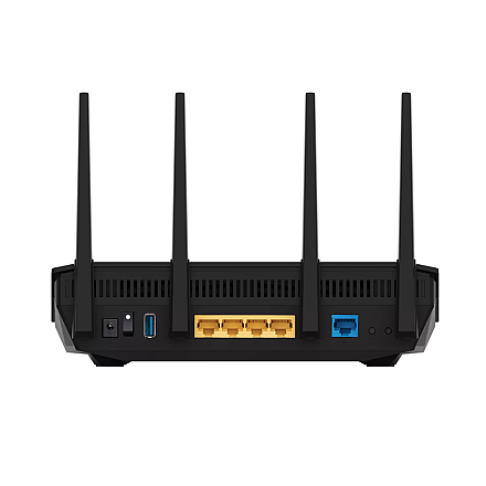 Asus Бездротовий маршрутизатор WiFi 6 Dual Band з можливістю розширення RT-AX5400 802.11ax 5400 Mbit/s Порти Ethernet LAN (RJ-45) 4… - 2