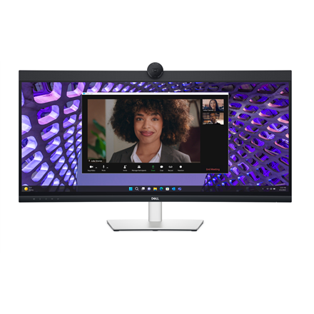 Dell | Monitor P3424WEB | 34 cali | IPS | 3440 x 1440 pikseli | Format 21:9 | Czas reakcji 5 ms | Jasność 300 cd/m² | Kolor Czarny | Liczba portów HDMI 1 | Częstotliwość odświeżania 60 Hz - 1