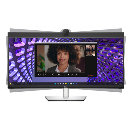 Dell | Monitor P3424WEB | 34 cali | IPS | 3440 x 1440 pikseli | Format 21:9 | Czas reakcji 5 ms | Jasność 300 cd/m² | Kolor Czarny | Liczba portów HDMI 1 | Częstotliwość odświeżania 60 Hz - 7