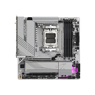 Gigabyte B650M A ELITE AX ICE Сім'я процесора AMD Сокет процесора AM5 DDR5 Підтримувані інтерфейси жорсткого диска SATA, M.2 Кількість…