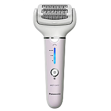 Panasonic ES-EY80-P503 Епілятор Час роботи (максимальний) 30 хв Кількість рівнів потужності 3 Вологе та суходіл Біло/рожевий