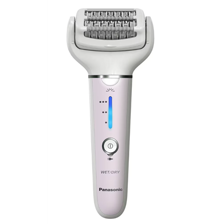 Panasonic ES-EY80-P503 Епілятор Час роботи (максимальний) 30 хв Кількість рівнів потужності 3 Вологе та суходіл Біло/рожевий - 1