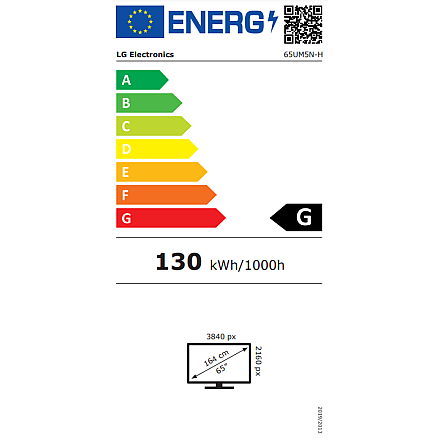LG 65UM5N-H 65“ IPS/3840 x 2160/16:9/500cd/m2/HDMI DP Audio USB 2.0 LG - 7