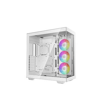 Корпус Deepcool Повнорозмірний ігровий корпус CH780 WH Бічне вікно Білий ATX+ Блок живлення не входить Відповідь ATX PS2 - 2