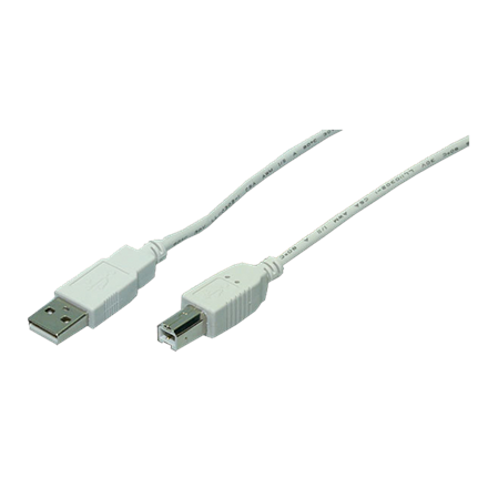 Logilink Кабель USB Чоловічий 4-pinowy USB Typ B - 1