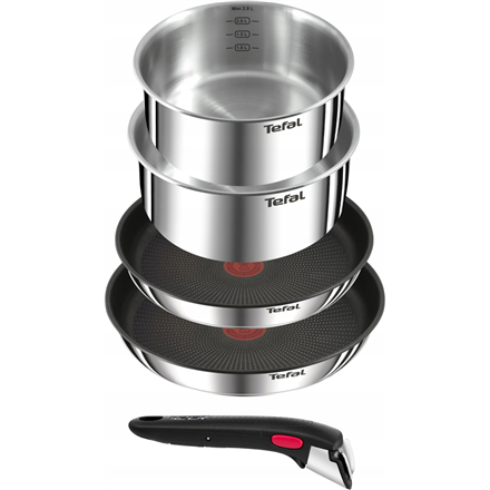 Tefal L897S574 Pots and Pans Set Ingenio Emotion, 5 pcs, Stainless steel TEFAL - 2