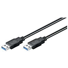 Goobay Кабель USB 3.0 чоловічий typ A для чоловічий typ A 3 m чорний