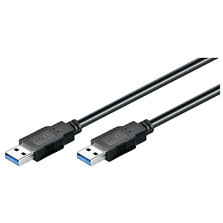 Goobay Кабель USB 3.0 чоловічий typ A для чоловічий typ A 3 m чорний