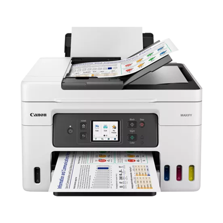 Black White A4/Legal GX4050 Colour Ink-jet Canon MAXIFY Fax / copier / printer / scanner - 2