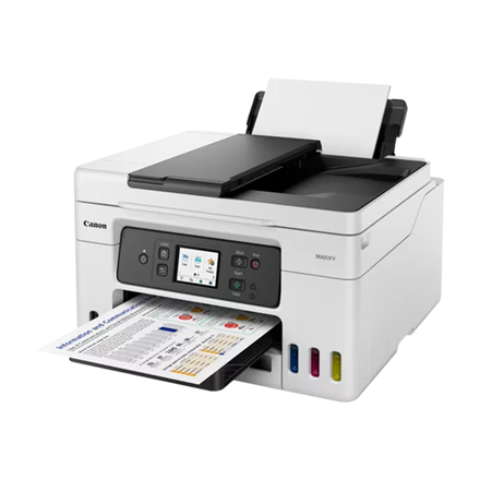 Black White A4/Legal GX4050 Colour Ink-jet Canon MAXIFY Fax / copier / printer / scanner - 4