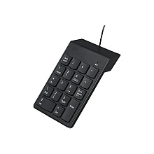 Клавіатура numeryczna USB Gembird KPD-U-03 з przewodem - Клавіатура numeryczna, kabel, kolor чорний.