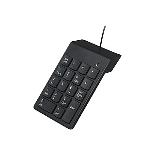 Клавіатура numeryczna USB Gembird KPD-U-03 з przewodem - Клавіатура numeryczna, kabel, kolor чорний.