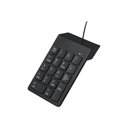Клавіатура numeryczna USB Gembird KPD-U-03 з przewodem - Клавіатура numeryczna, kabel, kolor чорний. - 1